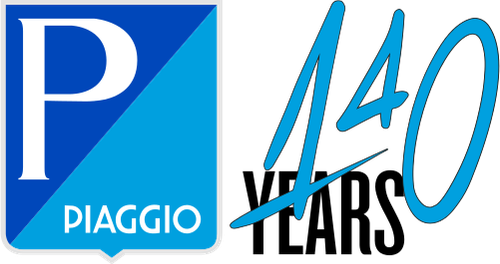 Tải xuống miễn phí Logo SVG Piaggio Group 140 Years