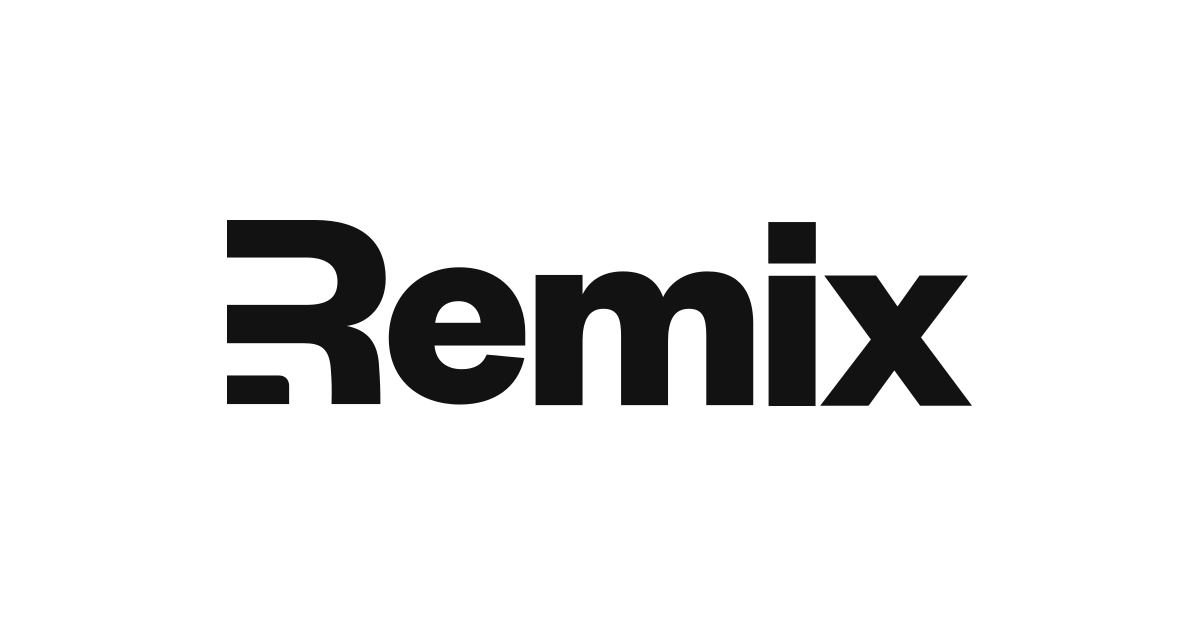 Remix SVG 로고 벡터 무료 다운로드