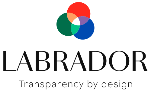 Labrador Transparency by design SVG 로고 벡터 무료 다운로드