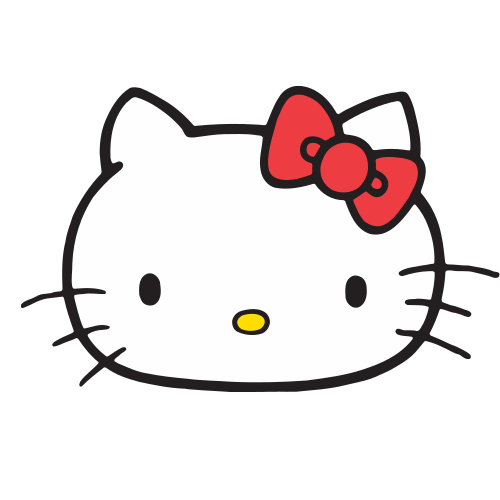 Hello kitty SVG/矢量 Logo 免费下载