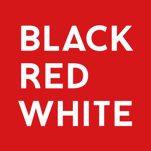 Black Red White SVG 로고 벡터 무료 다운로드