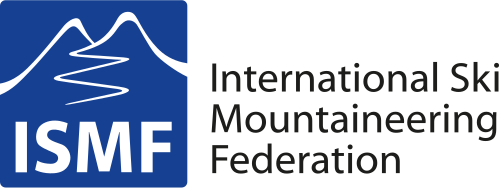 Логотип ISMF,International Ski Mountaineering Federation в векторе/svg