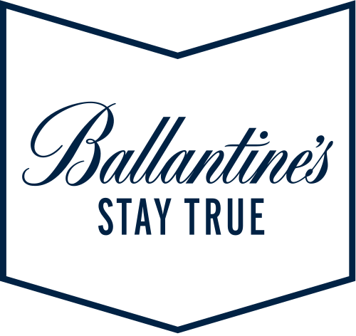 Логотип Ballantine's Stay true в векторе/svg