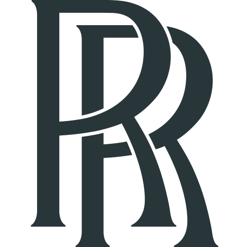 Rolls Royce RR Text Vector/SVG Logo