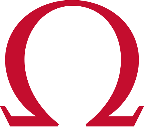 Omega Symbol SVG/矢量 Logo 免费下载