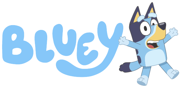 Bluey SVG 로고 벡터 무료 다운로드