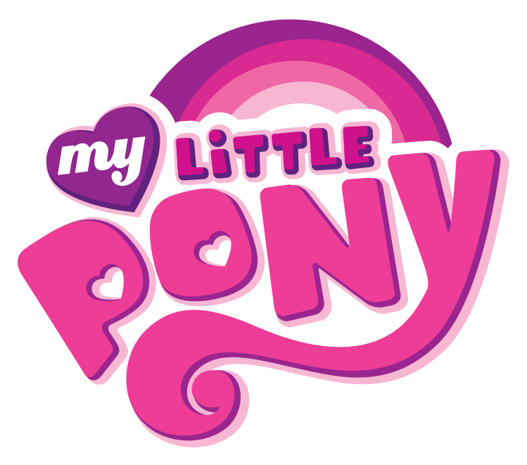 My Little Pony Colored SVG 로고 벡터