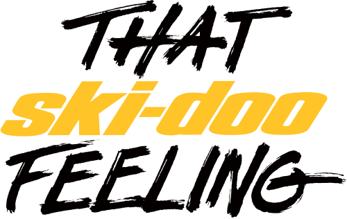 That ski-doo feeling Vector/SVG Logo